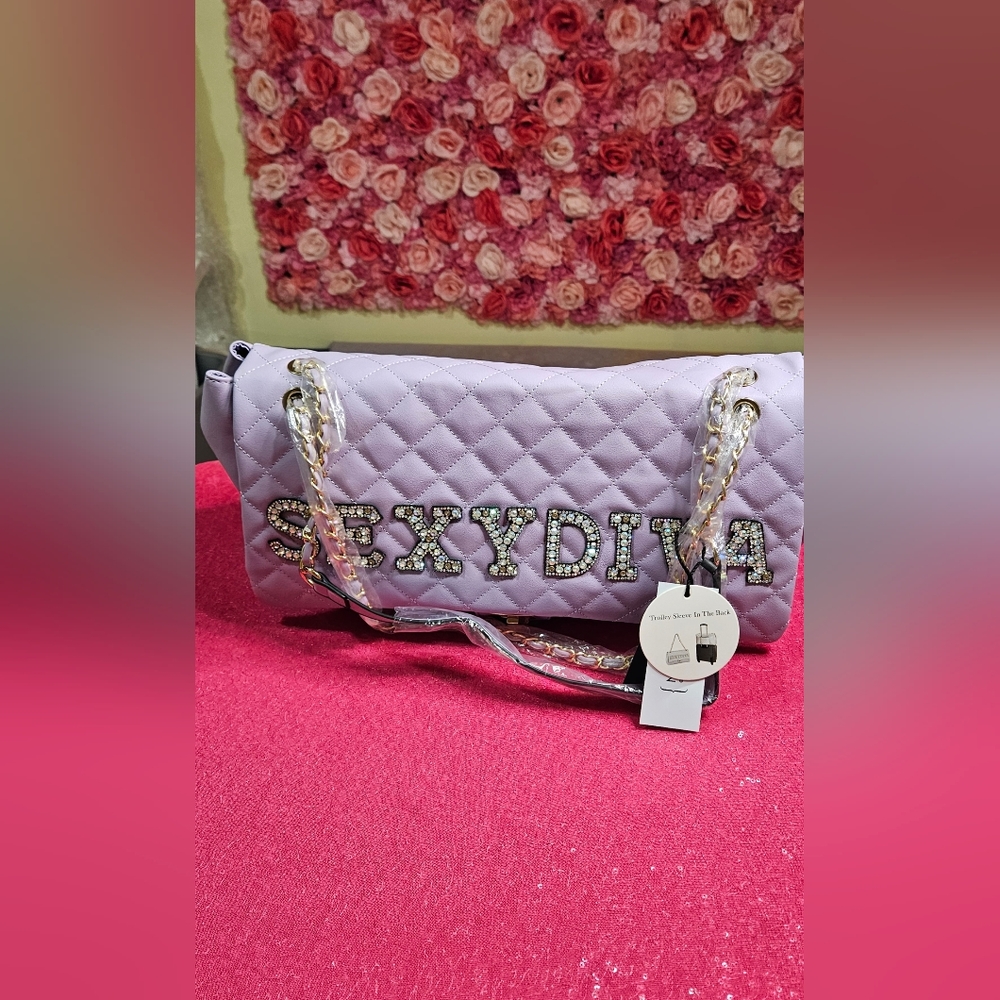 Large Travel Bag (Lilac/Purple)(NWT)